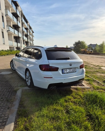 BMW Seria 5 cena 62999 przebieg: 256300, rok produkcji 2013 z Piła małe 232
